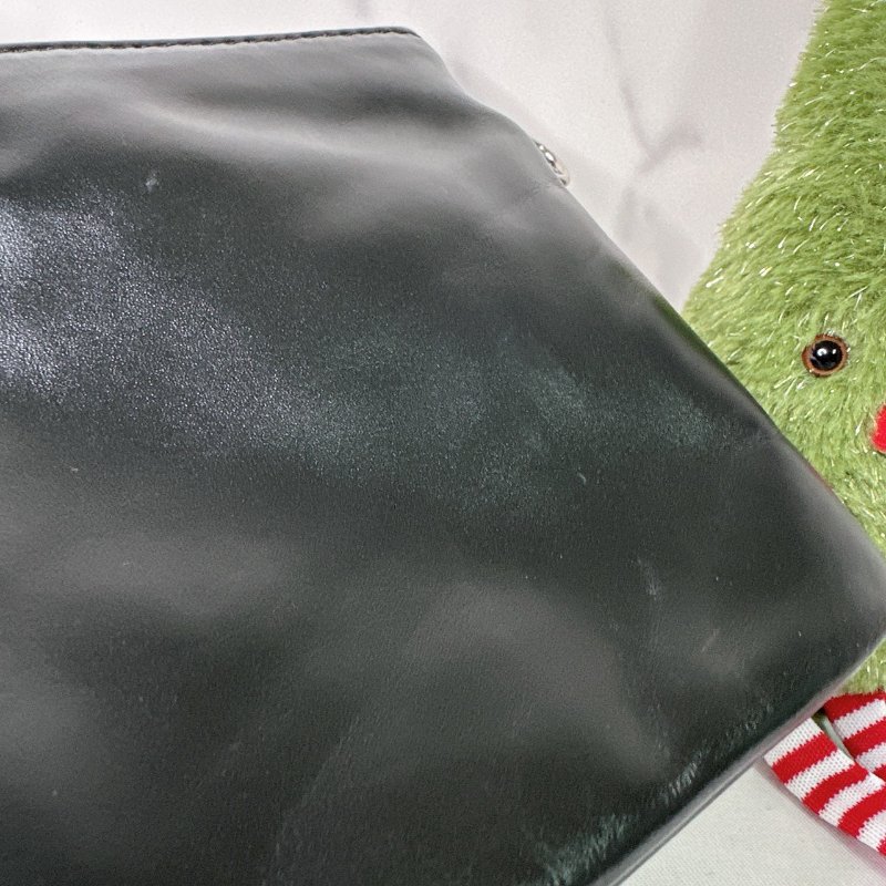 CHANEL 中款黑字22包-7