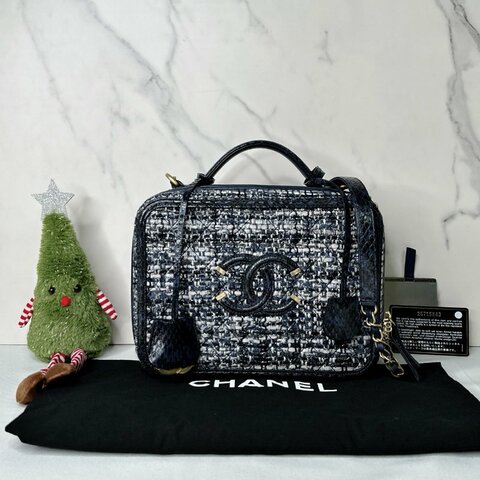 CHANEL 毛呢手提鏈帶箱包