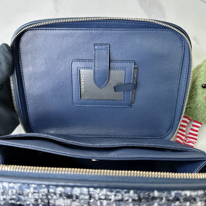 CHANEL 毛呢手提鏈帶箱包-4