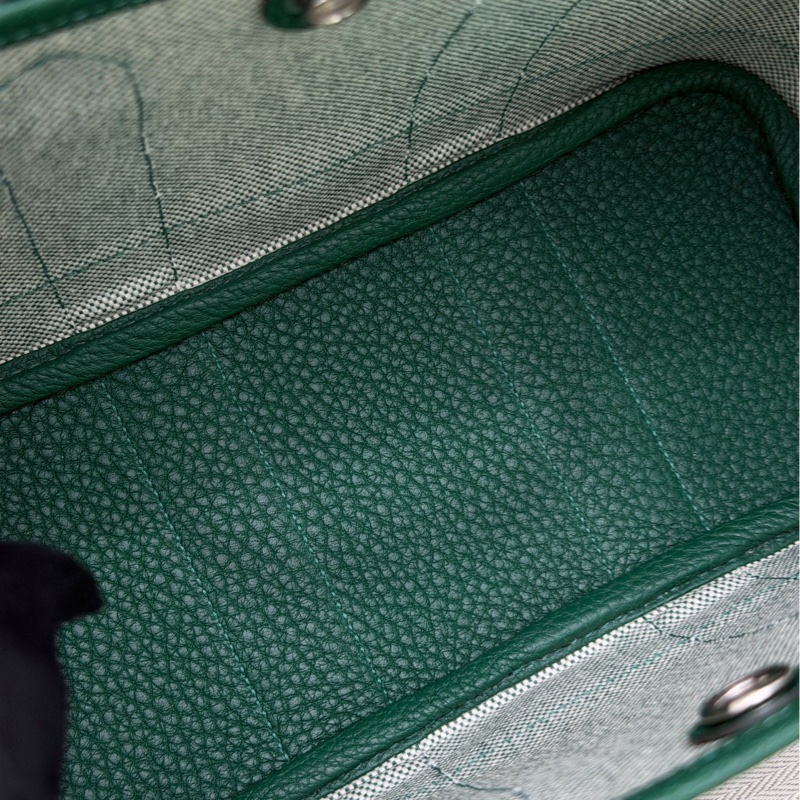 Hermes愛馬仕Minigarden寶石綠 塵袋 票-6