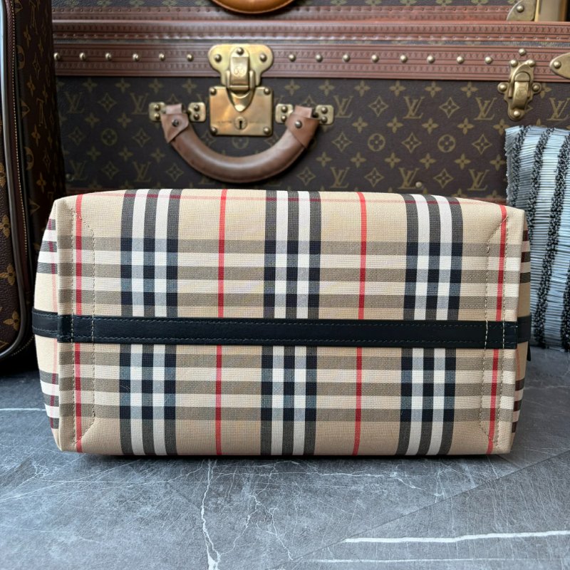 BURBERRY London 雙面托特子母包-2