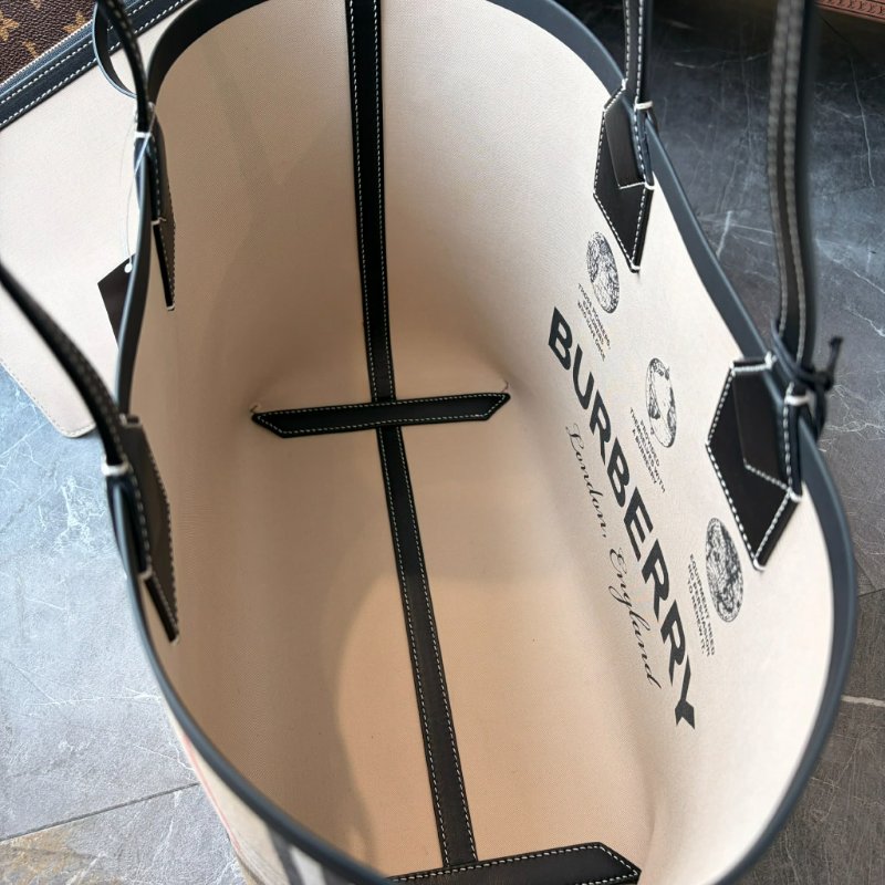 BURBERRY London 雙面托特子母包-3