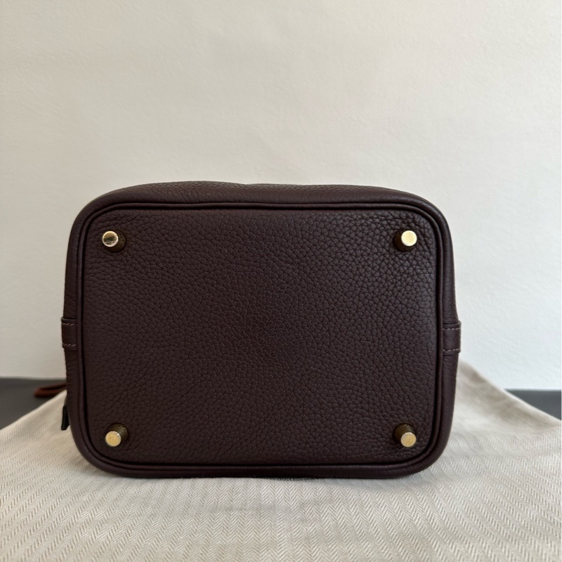 Hermes 愛馬仕菜籃子18馬鞍紅 新全套帶票-4