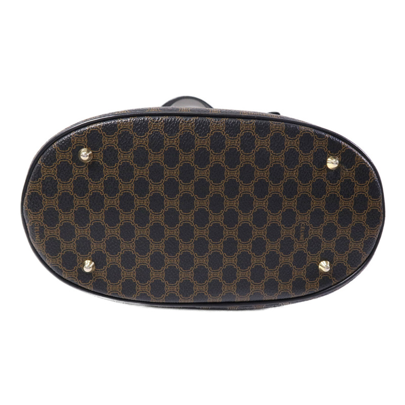 CELINE 牛皮皮革Tote Bag金扣手挽袋-3