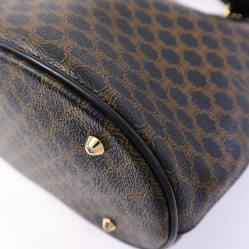 CELINE 牛皮皮革Tote Bag金扣手挽袋-9