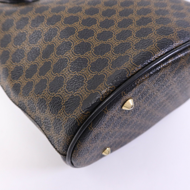 CELINE 牛皮皮革Tote Bag金扣手挽袋-10