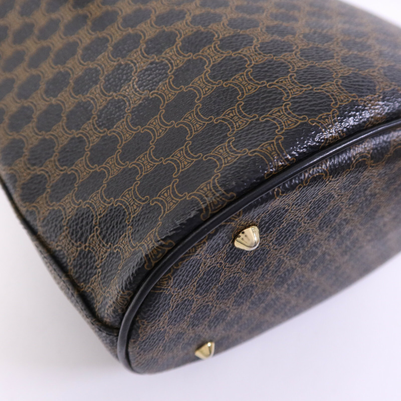 CELINE 牛皮皮革Tote Bag金扣手挽袋-12