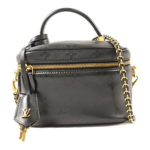 LOUIS VUITTON Monogram Empreinte Vanity Case金扣手挽肩背兩用袋