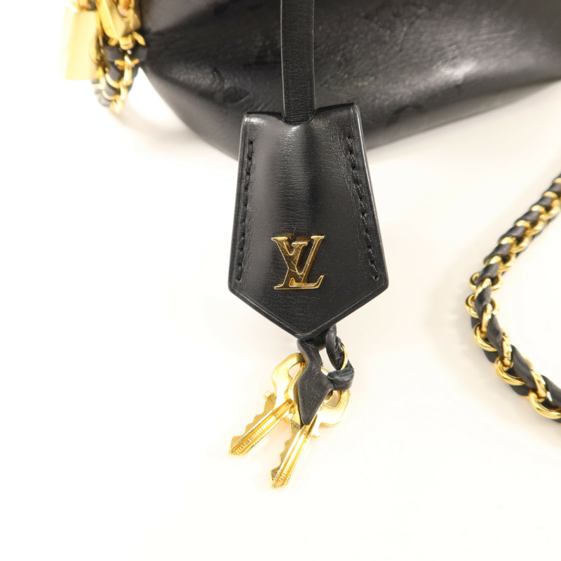 LOUIS VUITTON Monogram Empreinte Vanity Case金扣手挽肩背兩用袋-8