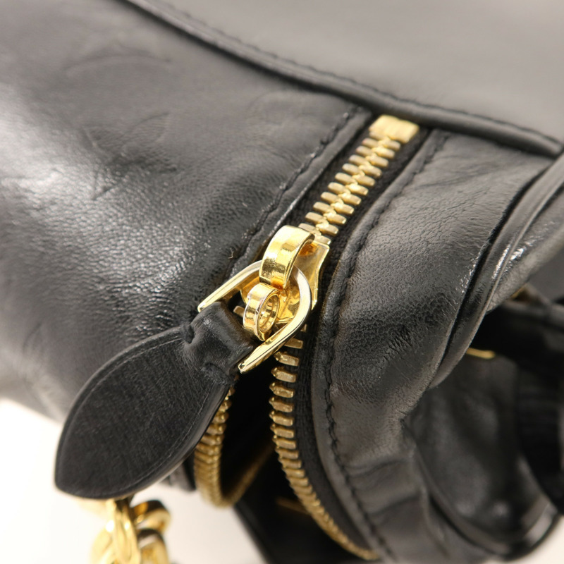 LOUIS VUITTON Monogram Empreinte Vanity Case金扣手挽肩背兩用袋-10