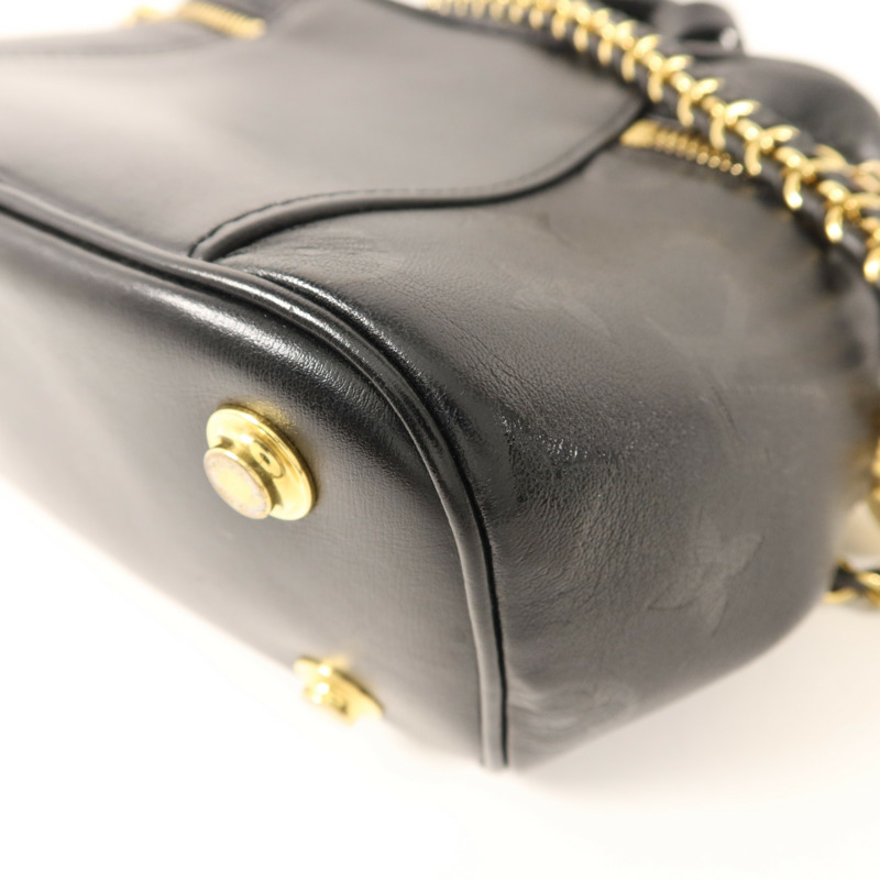 LOUIS VUITTON Monogram Empreinte Vanity Case金扣手挽肩背兩用袋-14