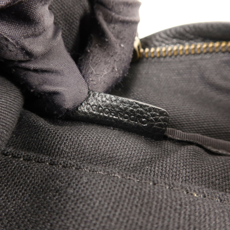 BURBERRY 帆布/牛皮皮革Abbeydale Backpack金扣背包-6