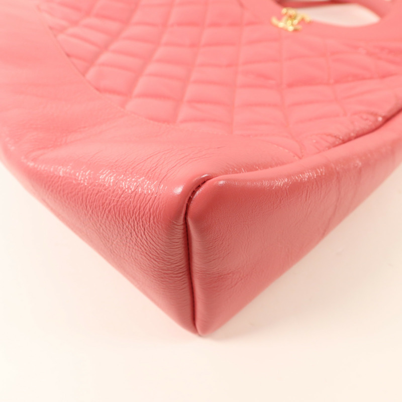 CHANEL 牛皮皮革Chanel 31 Medium金扣手挽肩背兩用袋-11