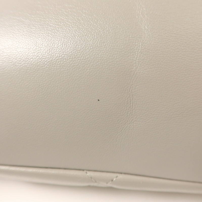 CHANEL 羊皮皮革Backpack金扣背包-15