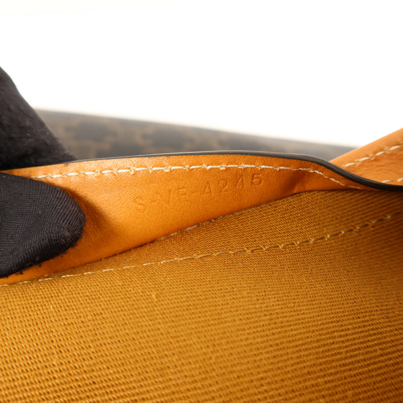 CELINE 塗層帆布Large Flat Shopper金扣手挽袋-7