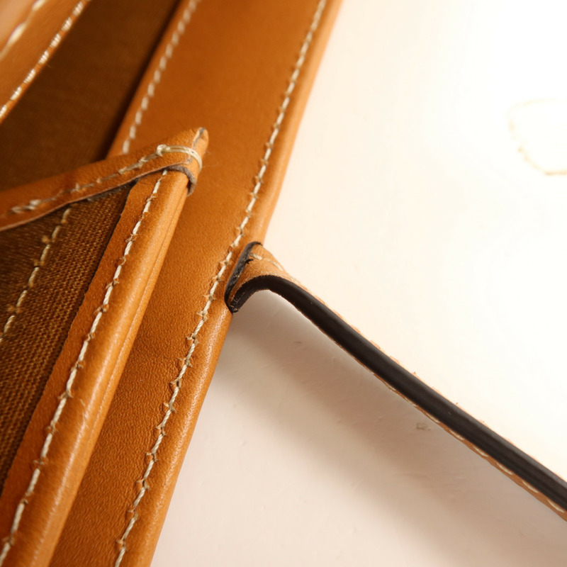 CELINE 塗層帆布Large Flat Shopper金扣手挽袋-17