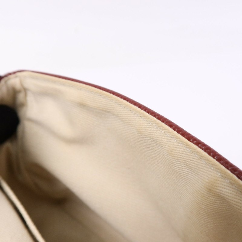 CHANEL 牛皮皮革Chain Shoulder Bag銀扣鏈帶肩背袋-17