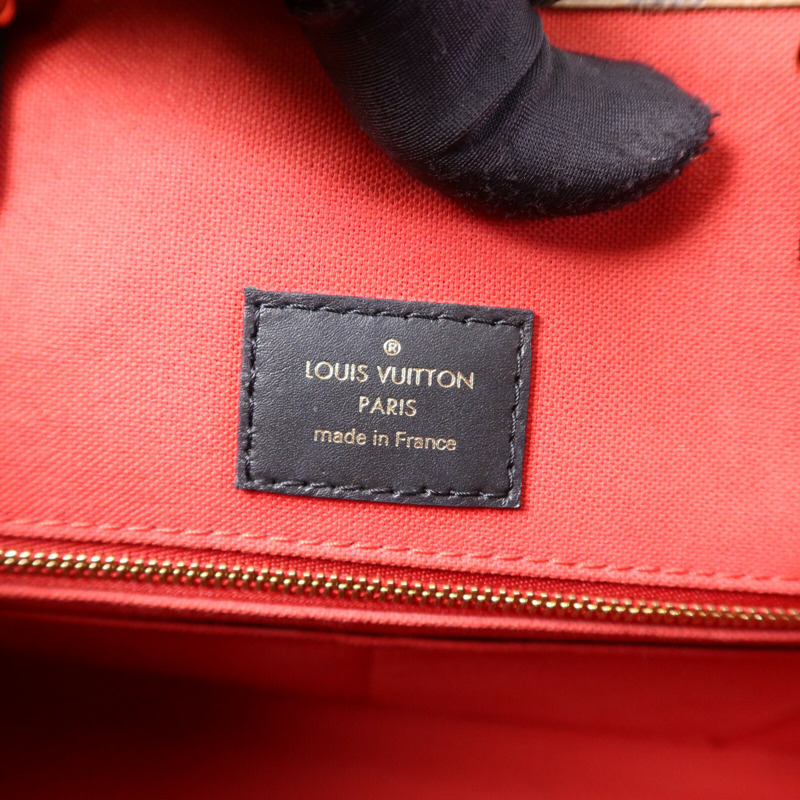 LOUIS VUITTON Monogram Giant On The Go MM金扣手挽肩背兩用袋-5