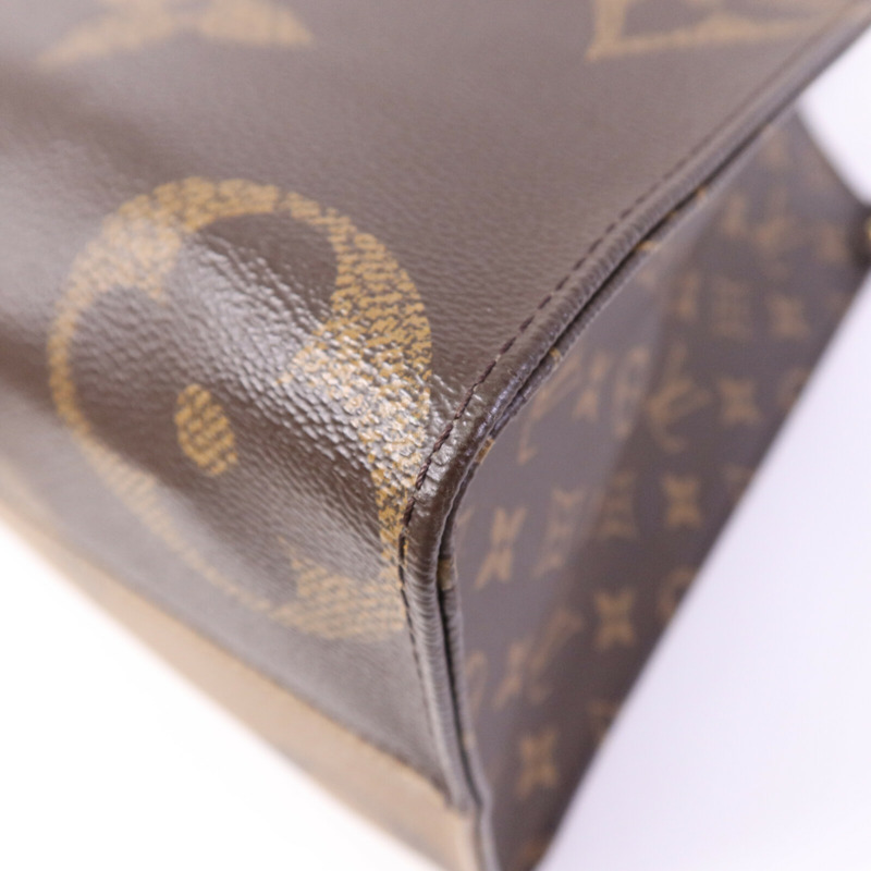 LOUIS VUITTON Monogram Giant On The Go MM金扣手挽肩背兩用袋-8