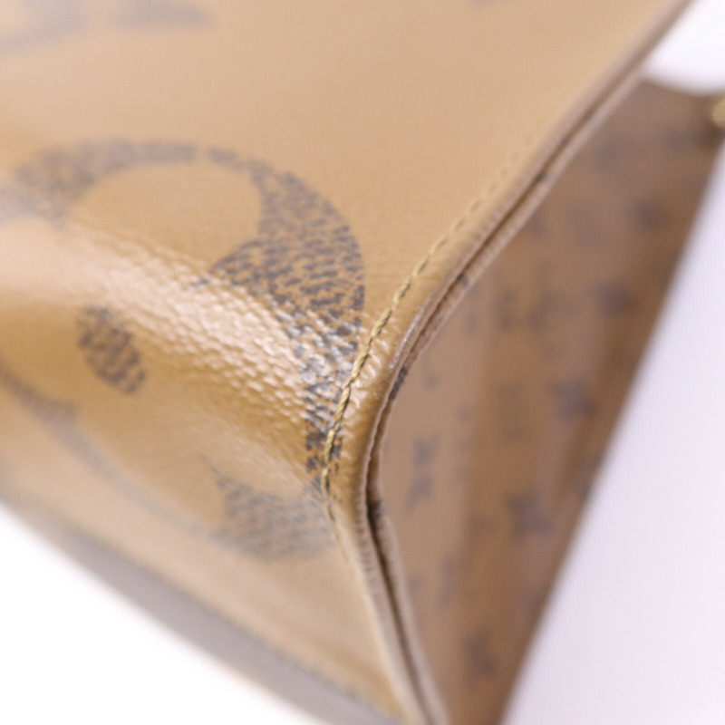 LOUIS VUITTON Monogram Giant On The Go MM金扣手挽肩背兩用袋-10