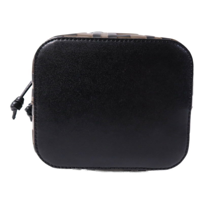 FENDI 牛皮皮革Mon Tresor Mini金扣手挽肩背兩用袋-3