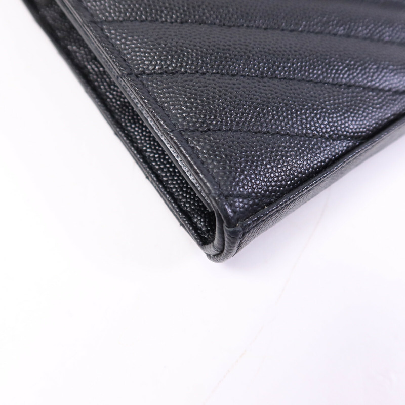 SAINT LAURENT 牛皮皮革Cassandre Envelope金扣鏈帶肩背袋-10