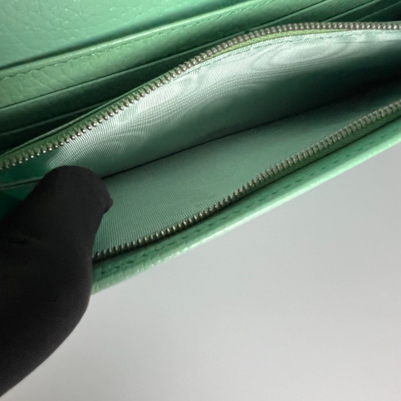 GUCCI 497985 綠色鏡子WOC肩背包-7