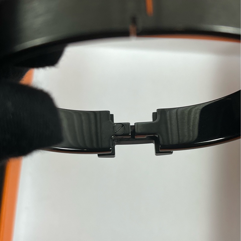 愛馬仕/Hermes 黑武士 H 手鐲-4