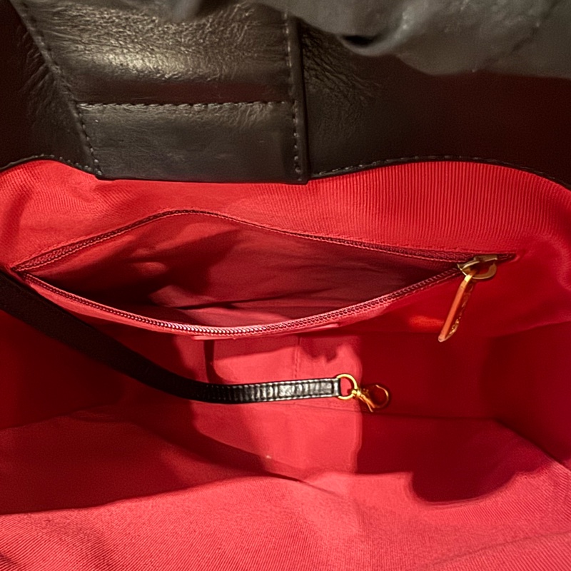 Chanel 香奈兒 Hobo嬉皮肩背包/斜背包/晶片款/97新美品-8