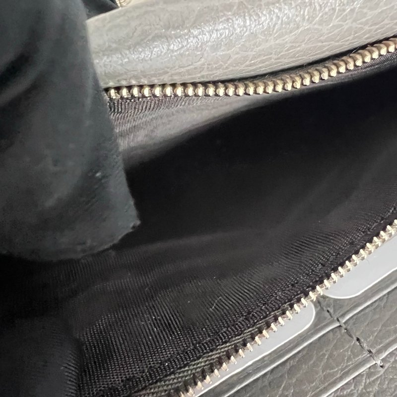 GUCCI 615523 灰SOHO 鐵牌肩背包-7