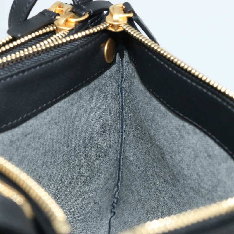 【日本直送】CELINE 黑色金色皮革肩背包 正品 ki6590V-19
