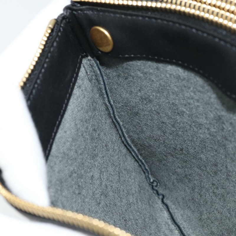 【日本直送】CELINE 黑色金色皮革肩背包 正品 ki6590V-20