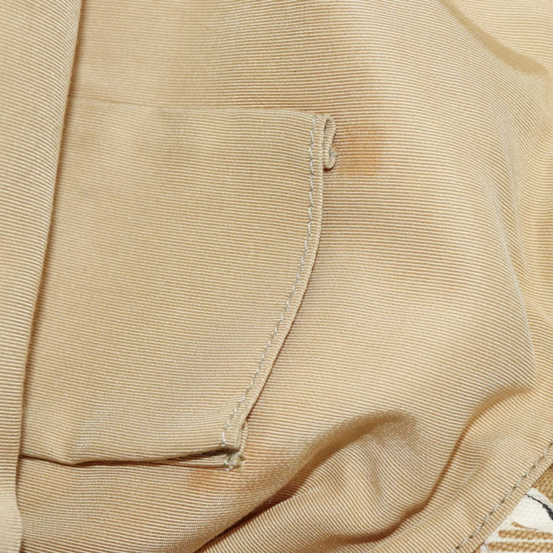 【日本直送】香奈兒山茶花手袋帆布米色金色雙C標誌BAZ669V-10