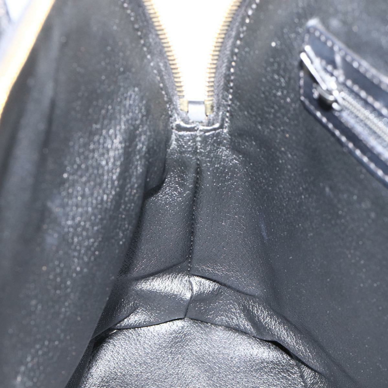 【日本直送】CELINE Macadam帆布手提包 PVC皮革 2way Black Gold Auth ARZ869A-20