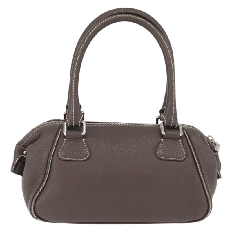 【日本直送】香奈兒波士頓包，皮革材質，灰色銀色雙C標誌，正品 BAZ592V-1