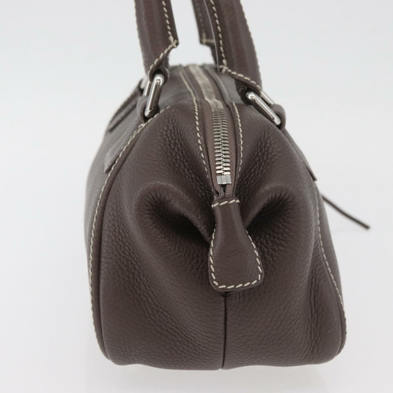 【日本直送】香奈兒波士頓包，皮革材質，灰色銀色雙C標誌，正品 BAZ592V-2