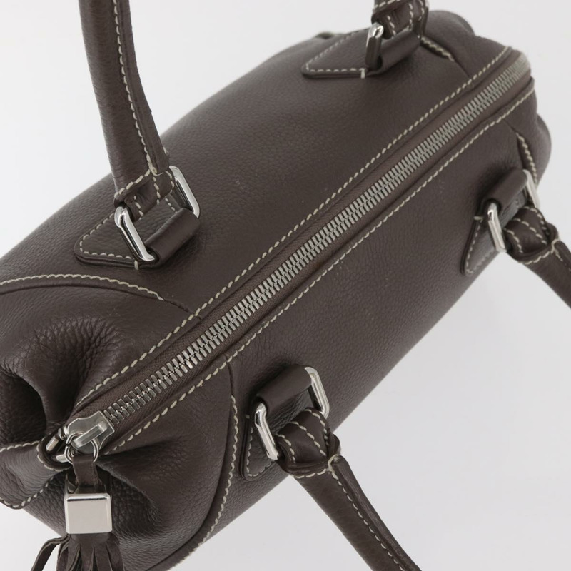 【日本直送】香奈兒波士頓包，皮革材質，灰色銀色雙C標誌，正品 BAZ592V-5