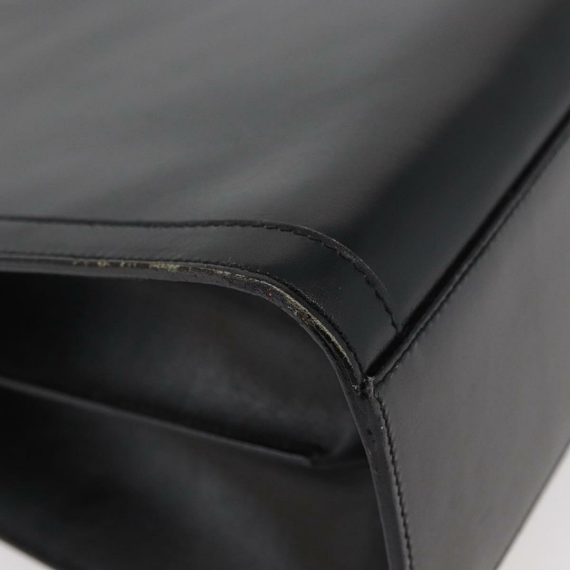 【日本直送】CELINE 圓形手提包 皮革 黑色 金色 正品 BAZ793V-15