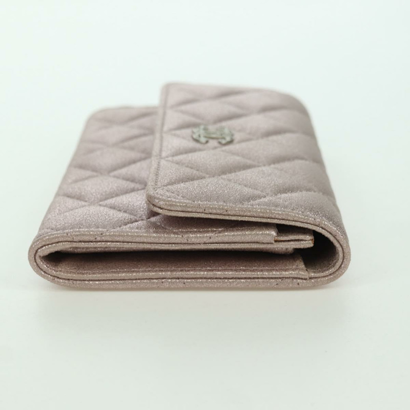 【日本直送】香奈兒粉紅羊皮錢包,CC標誌,貨號167177SAM-3