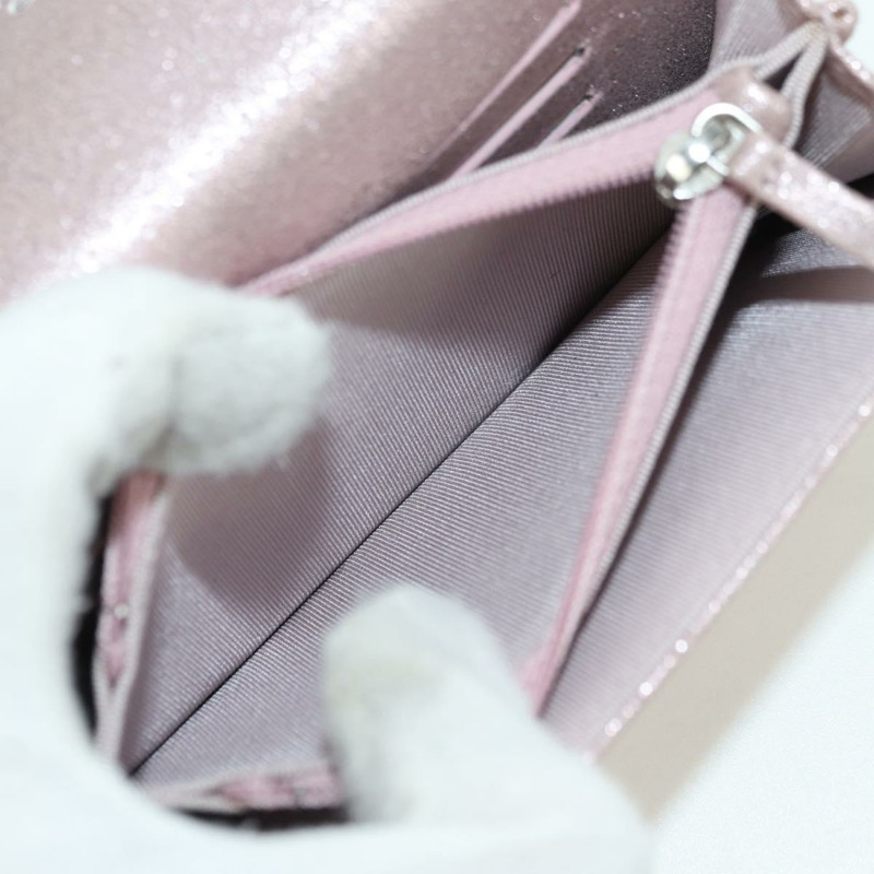 【日本直送】香奈兒粉紅羊皮錢包,CC標誌,貨號167177SAM-9