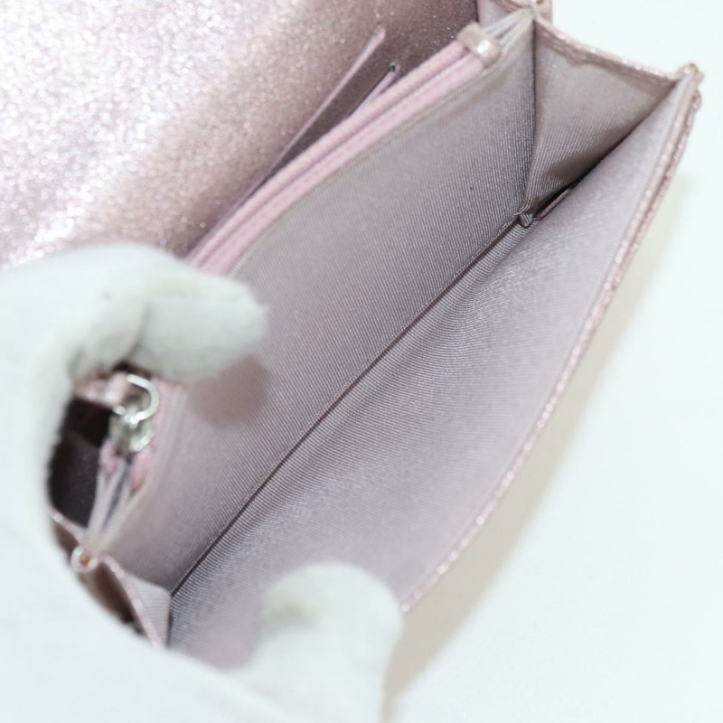 【日本直送】香奈兒粉紅羊皮錢包,CC標誌,貨號167177SAM-20