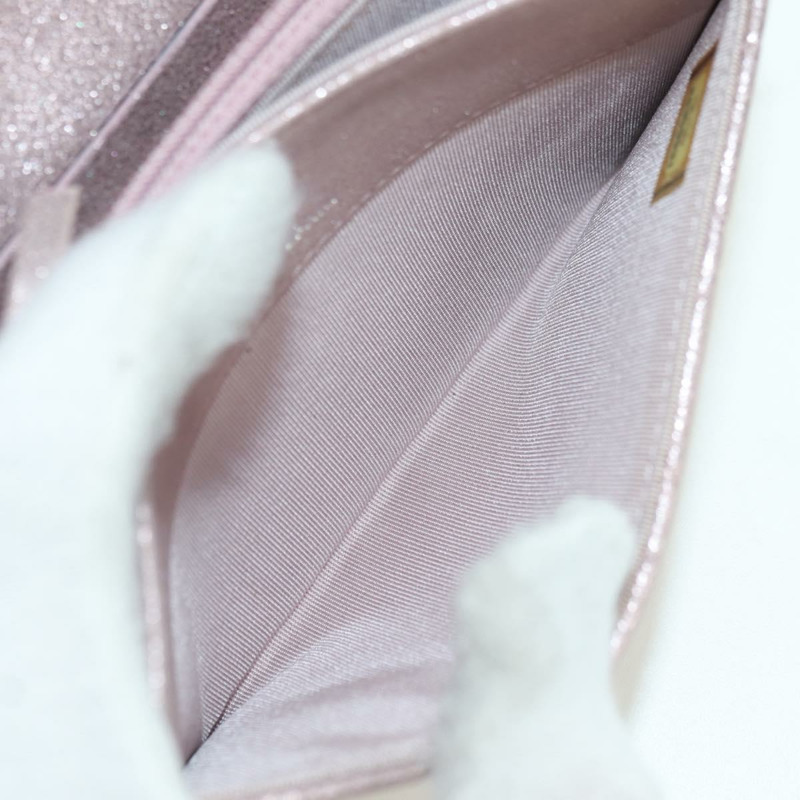 【日本直送】香奈兒粉紅羊皮錢包,CC標誌,貨號167177SAM-21