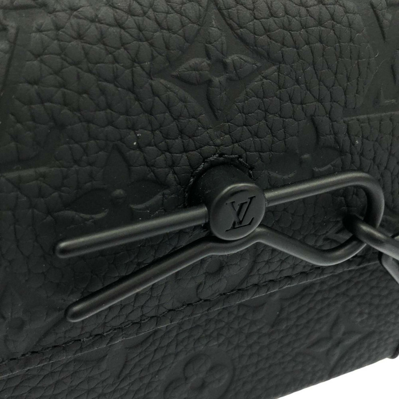 路易威登 Taurillon Monogram Steamer 穿戴式錢包 M81746 肩背包-3