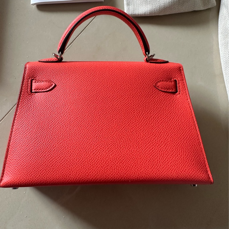 mini kelly 2,橘紅色19cm-1