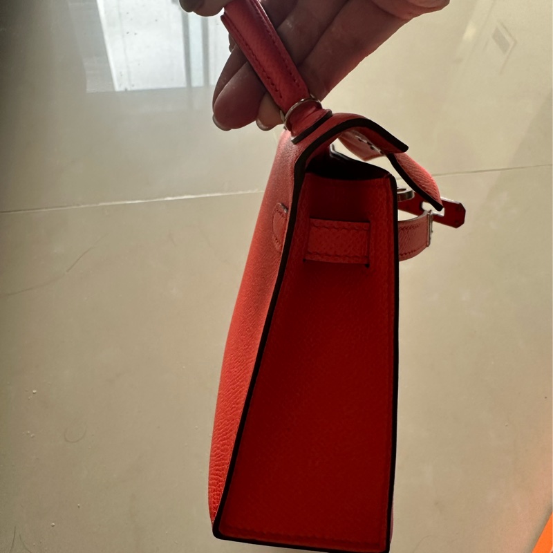 mini kelly 2,橘紅色19cm-2