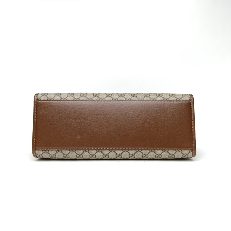 GUCCI 老花PVC金扣GG大琴譜-3