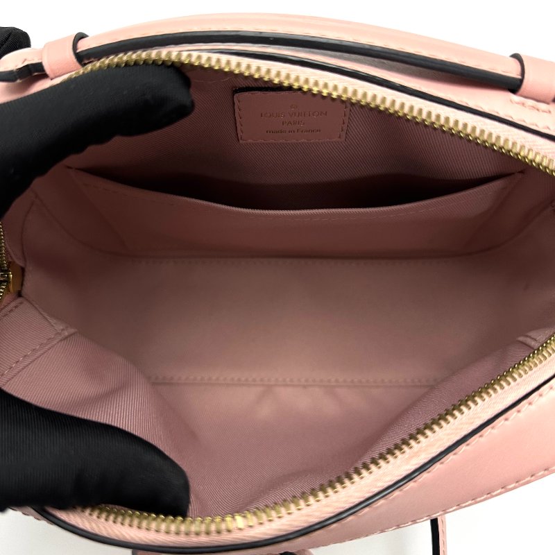 LV 粉色拼老花流蘇相機包22*14*7 98新配件塵袋-6