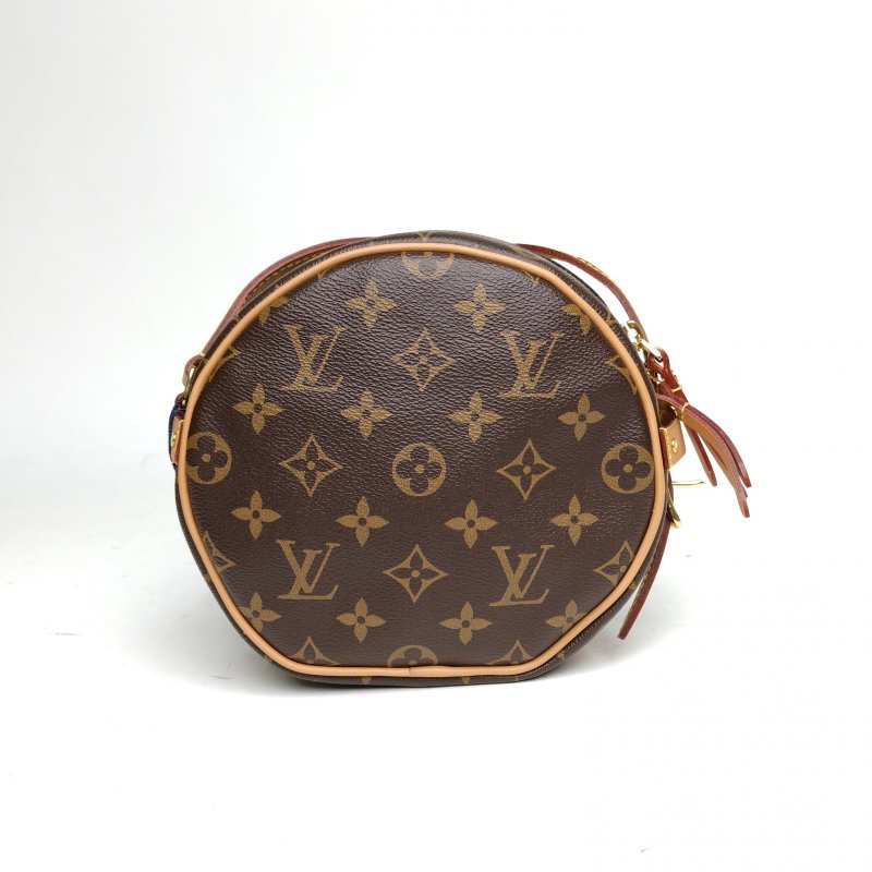 LOUIS VUITTON BOITECHAPEAUSOUPLE軟圓餅小號老花PVC晶片肩背包-2