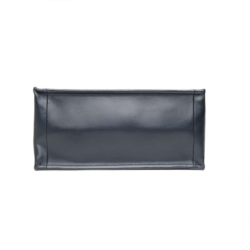 DIOR BookTote中號新款附肩帶藍色帆布金扣2023-3