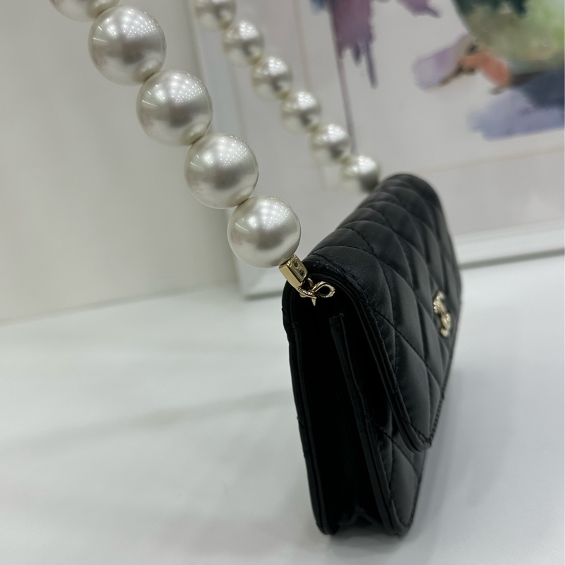 Chanel 香奈兒 大珍珠鏈 mini woc 31開-4